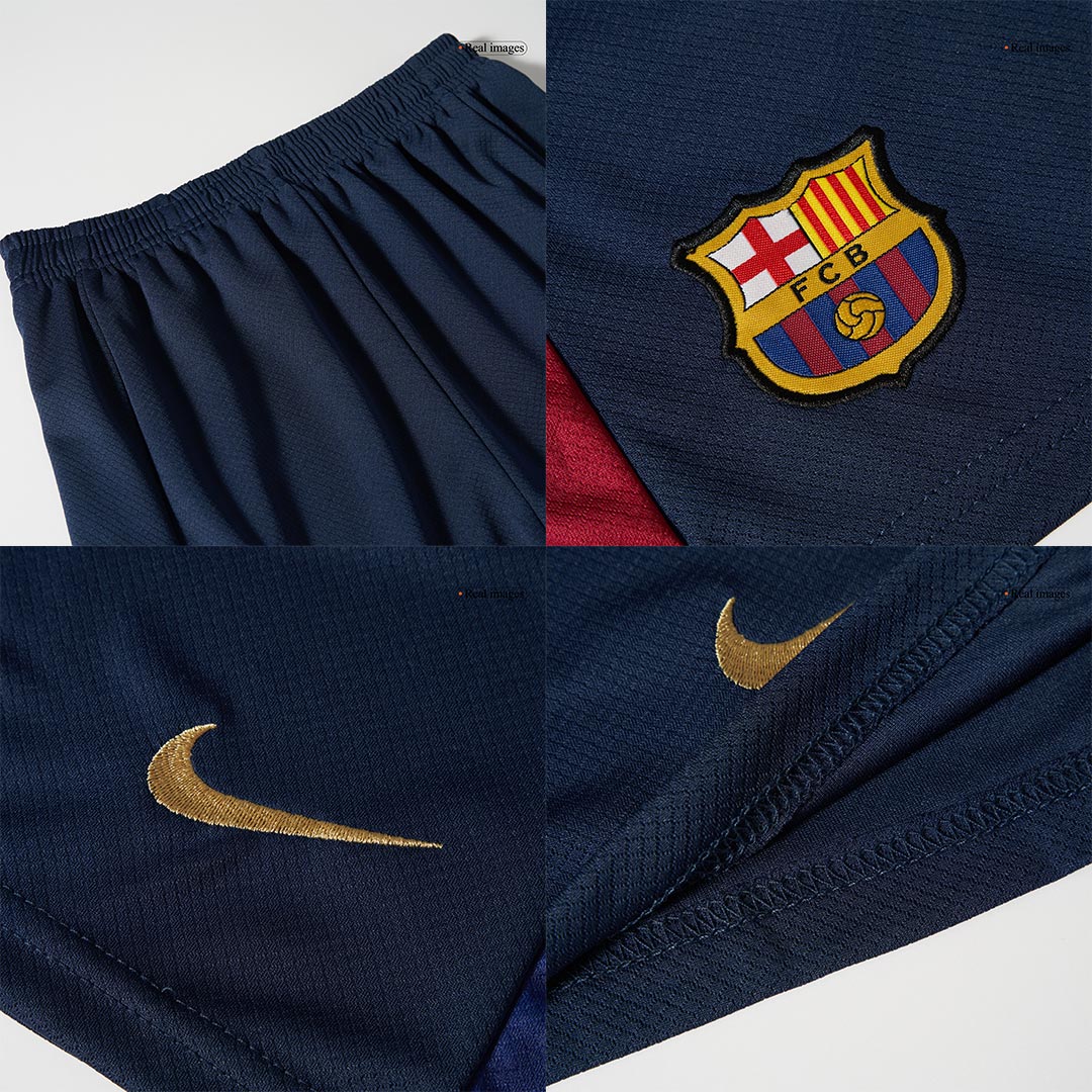 Maillot de football domicile Barcelone 2024/25 pour enfant (maillot + short) - COLDPLAY