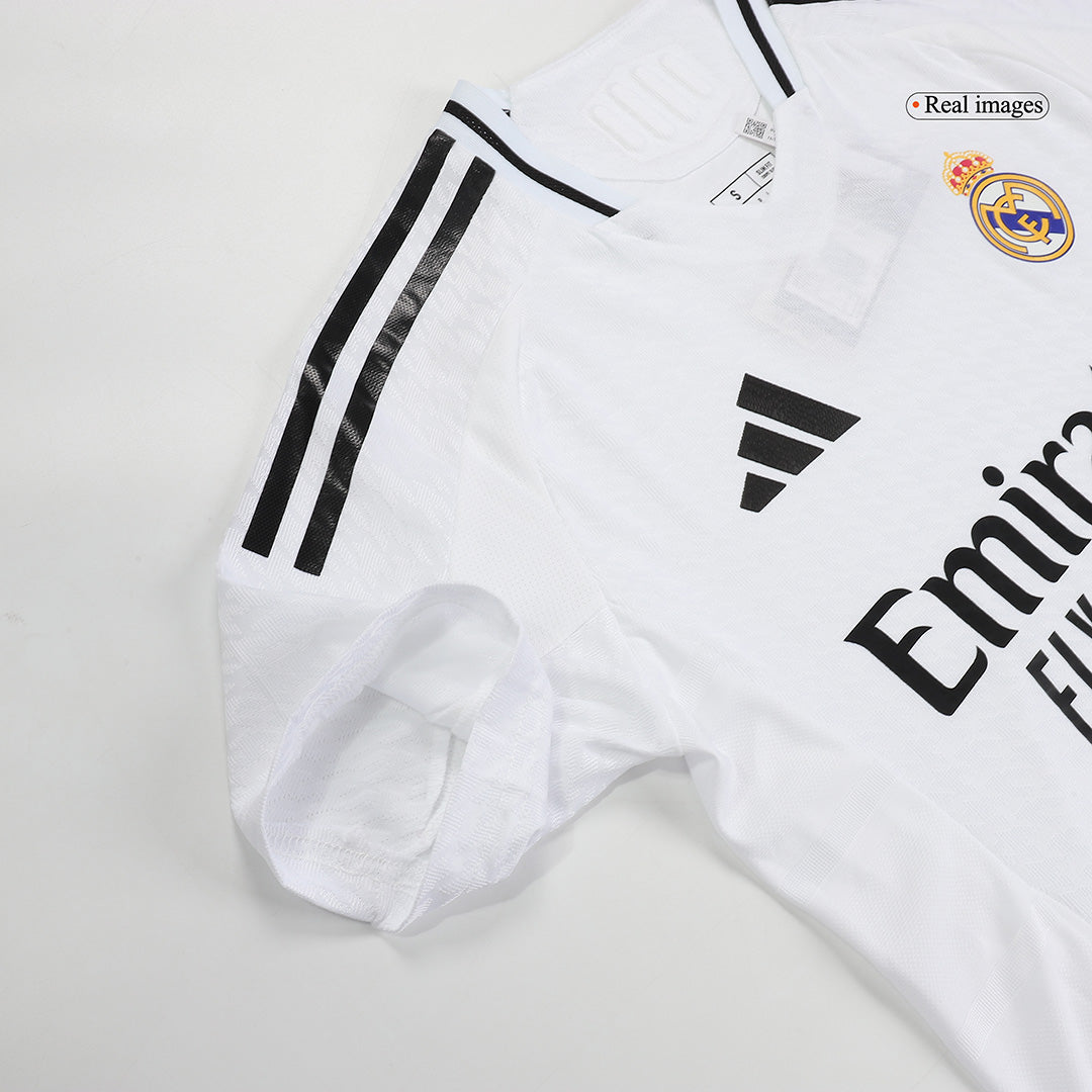 Maillot de football domicile Real Madrid authentique 2024/25 (maillot, short, chaussettes)