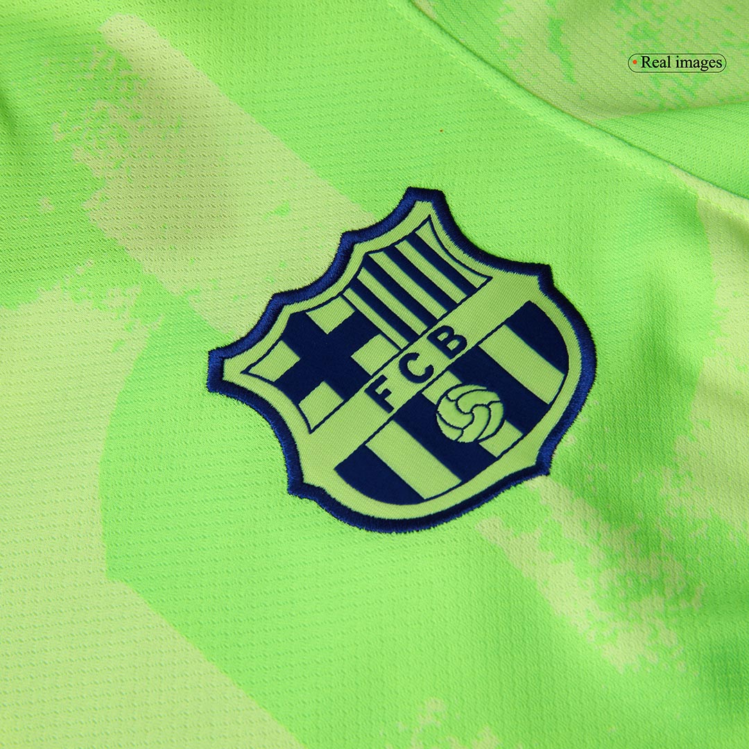 Barcelona Third Away Soccer Jersey Kit 2024/25 (Jersey+Shorts)