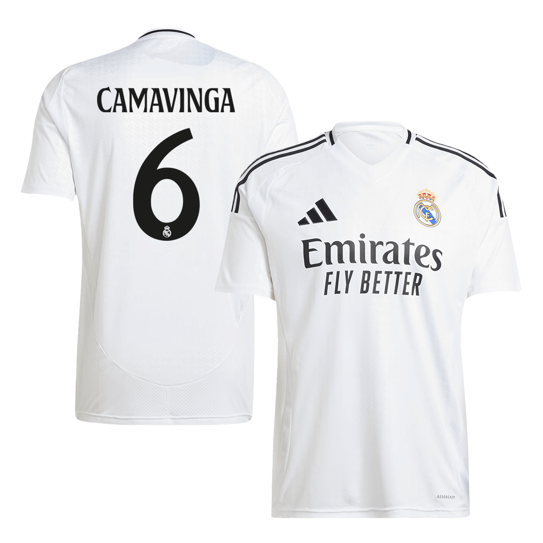 Real Madrid CAMAVINGA #6 Home Jersey
