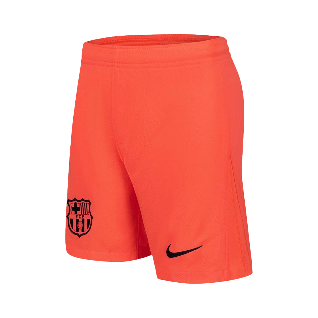 Barcelona Third Away Shorts 25/26 Orange