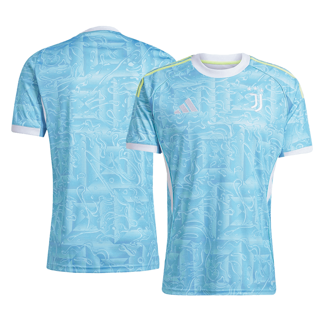 Juventus Away Soccer Jersey 2025/26 Blue