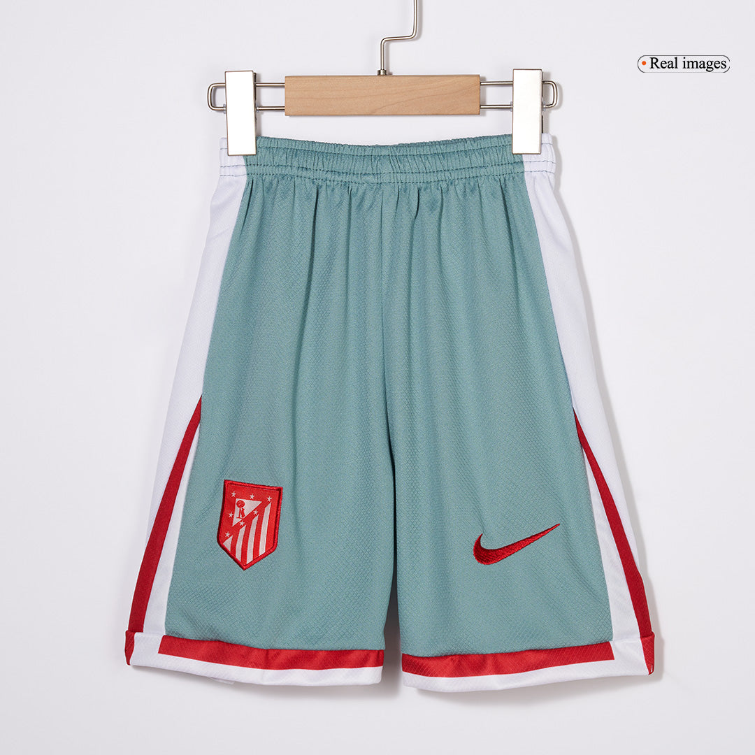 Atletico Madrid Away Soccer Jersey Kit 2024/25 Kids(Jersey+Shorts+Socks)