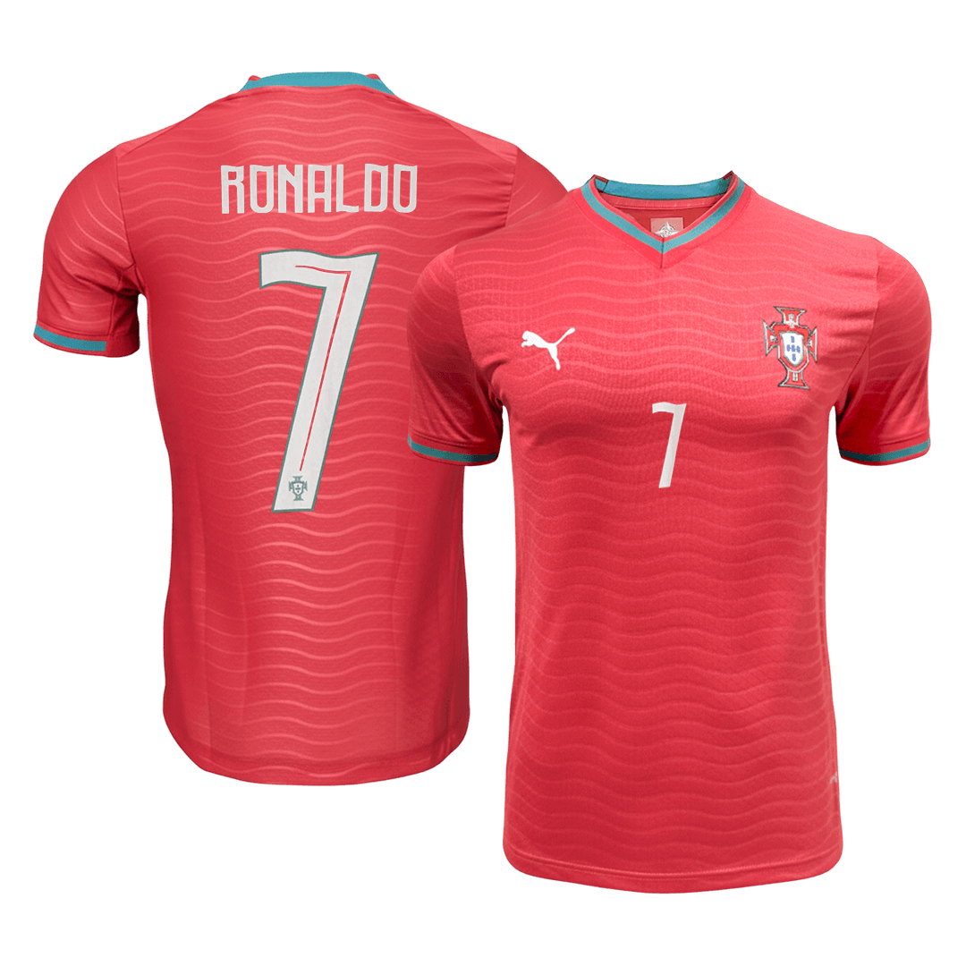 RONALDO#7 Player Version Portugal Home Soccer Jersey World Cup 2026 Red