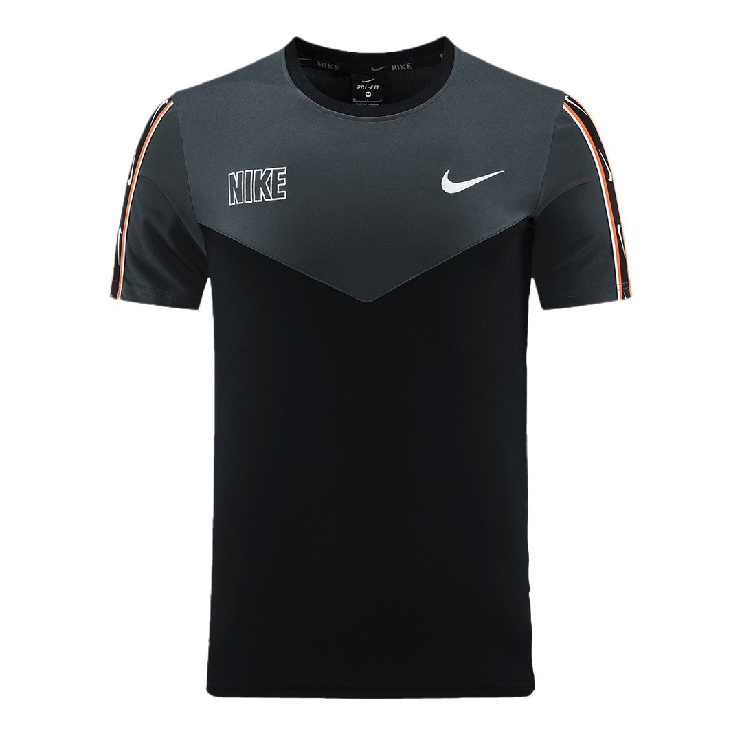 NK-ND03 Anpassbares Team-Trikot-Set (Shirt + Short) Schwarz &amp; Grau
