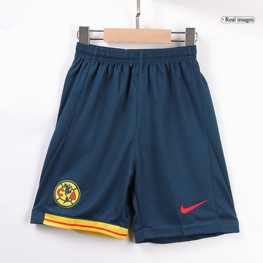Club America Heim-Fußballtrikot-Set 2024/25 für Kinder (Trikot + Shorts)