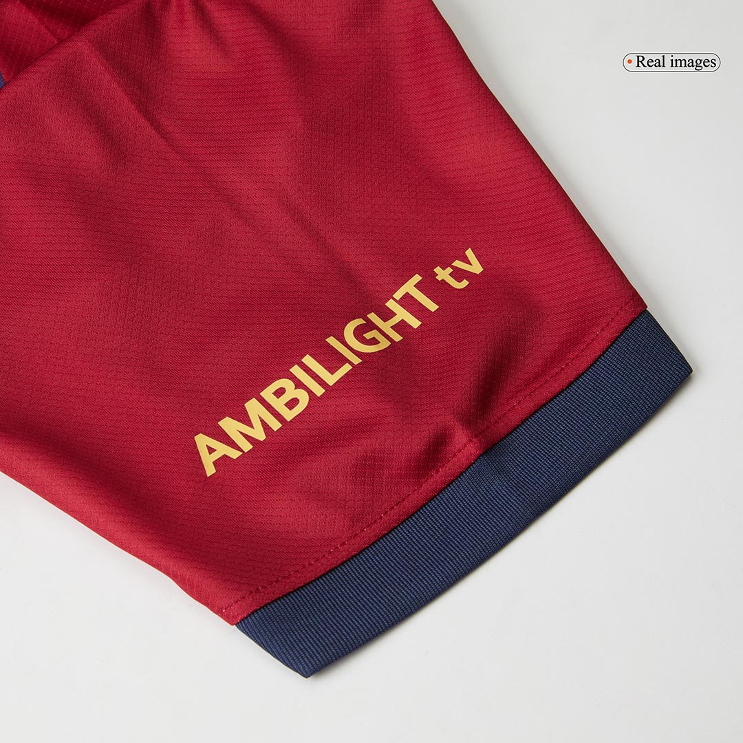 Barcelona RAPHINHA #11 Home Soccer Jersey 2024/25 - UCL Edition(Spotify Logo Without Text)