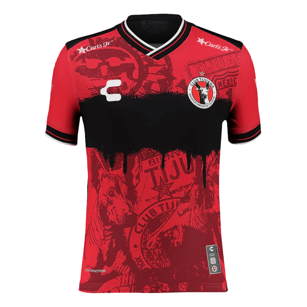 Club Tijuana Home Soccer Jersey 25/26 Red