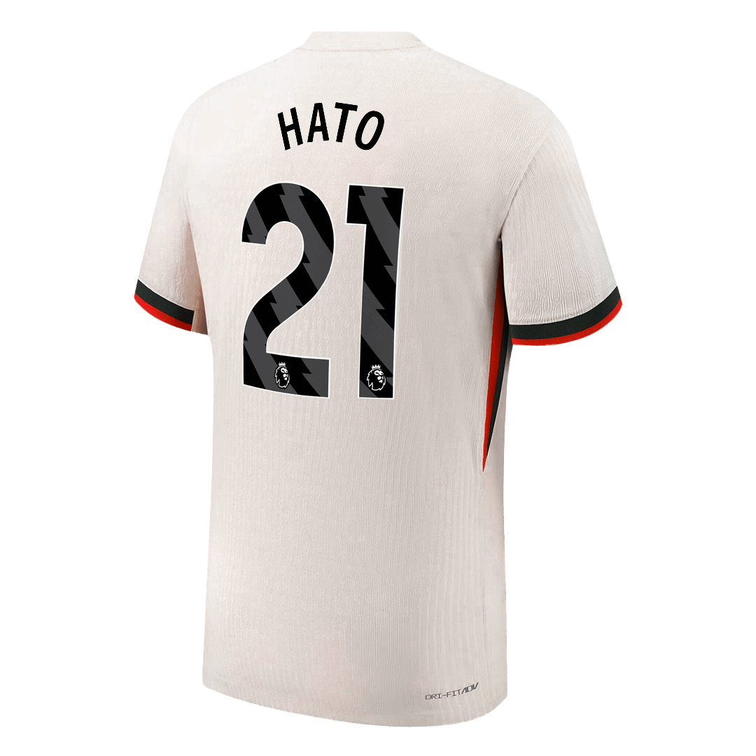 HATO #21 Authentic Chelsea Away Soccer Jersey 2025/26 White