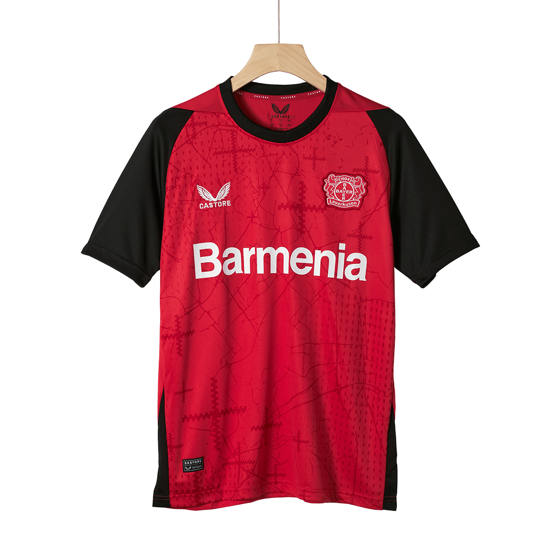 Maillot domicile du Bayer 04 Leverkusen 2024/25