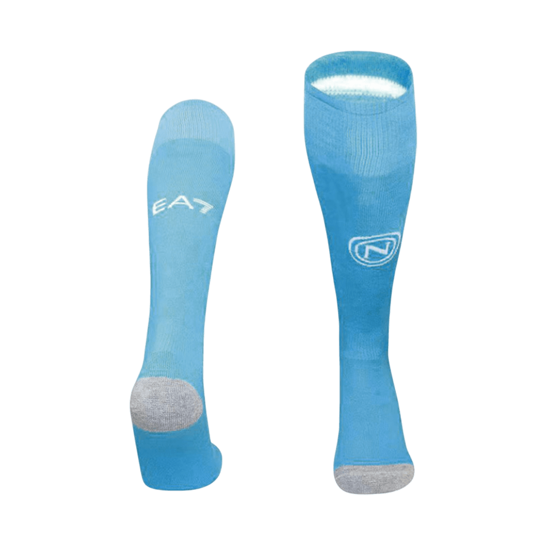 Kid's 25/26 Napoli Home Socks Blue