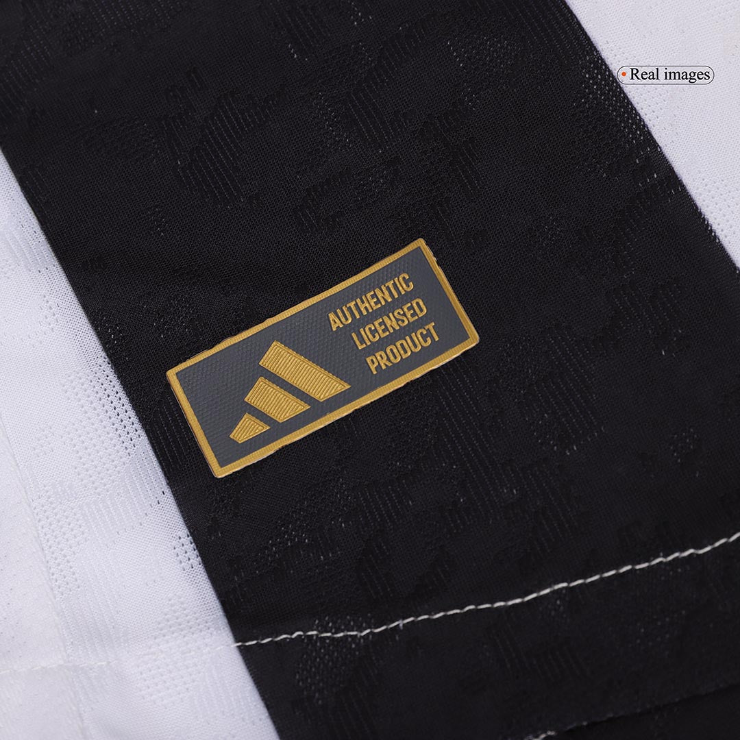 Juventus YILDIZ #10 Home Soccer Jersey Authentic 2024/25- Save The Children Sponsor