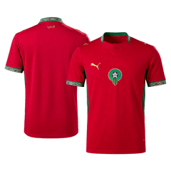 Morocco Home Soccer Jersey World Cup 2026 Red