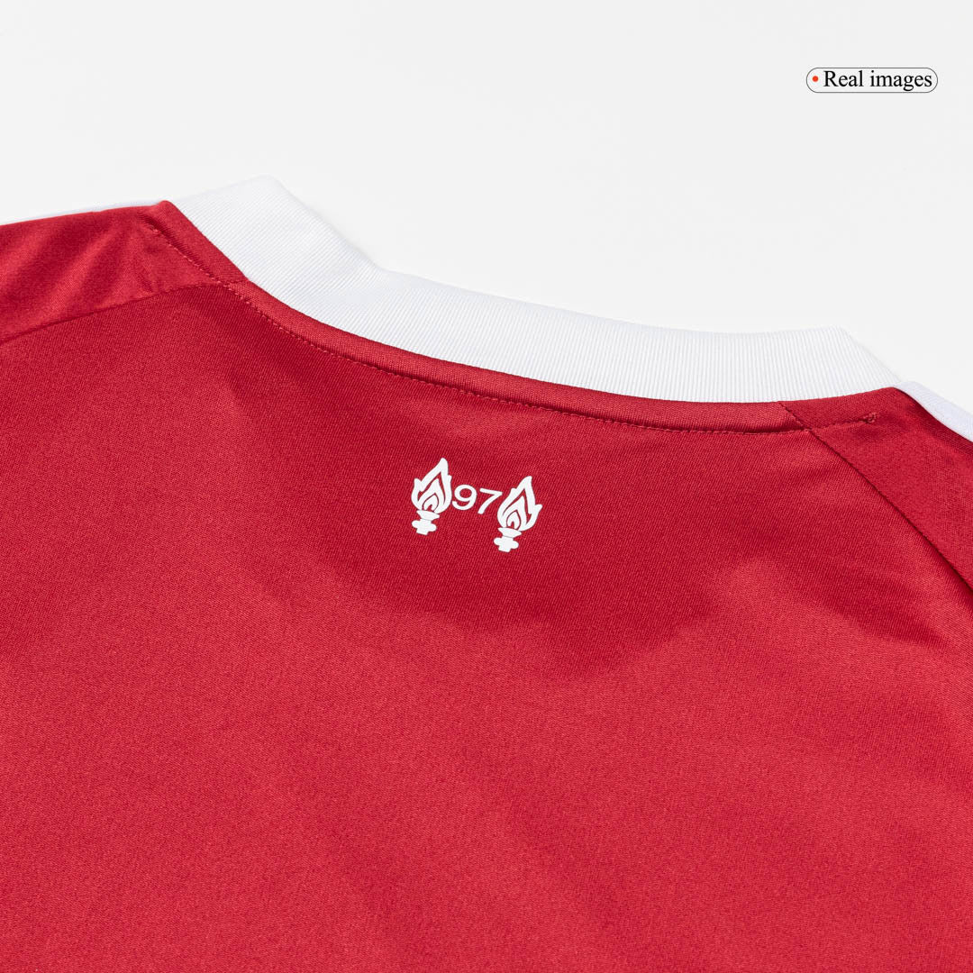 GAKPO #18 Liverpool Home Soccer Jersey 25/26 Red