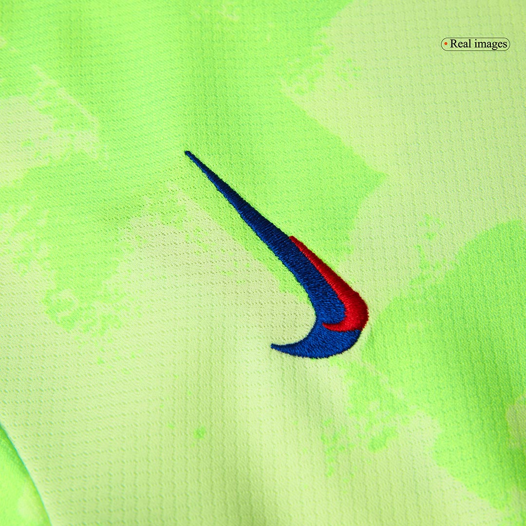 Barcelona Third Away Soccer Jersey Kit 2024/25 Kids(Jersey+Shorts) - UCL (Spotify Logo Without Text)