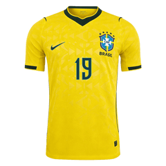 ENDRICK  #19 Player Version Brazil Home Soccer Jersey World Cup 2026 Yellow