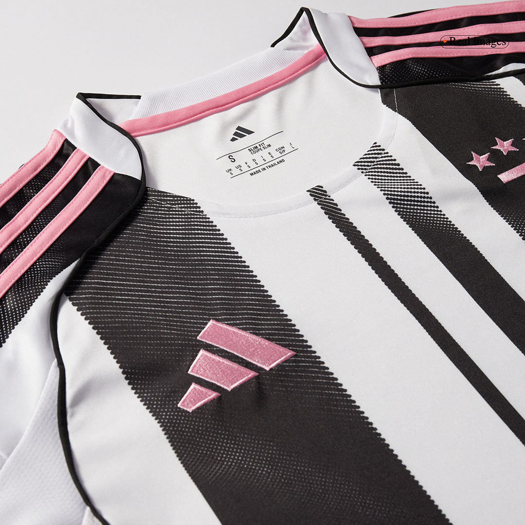 Juventus Heim-Fußballtrikot 2025/26 (Trikot + Shorts)