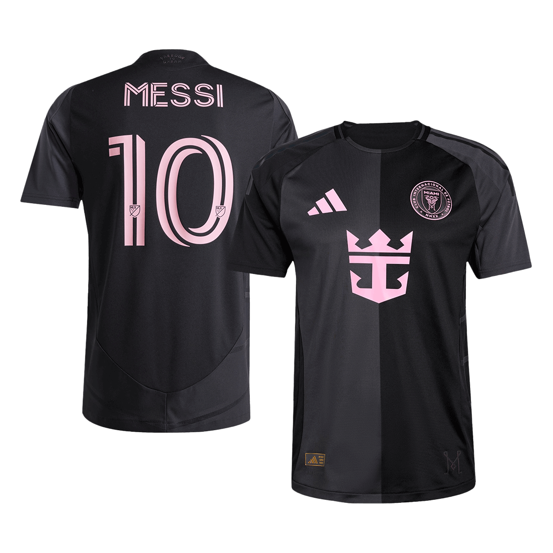 Maillot de football extérieur Inter Miami CF MESSI #10 authentique 2025