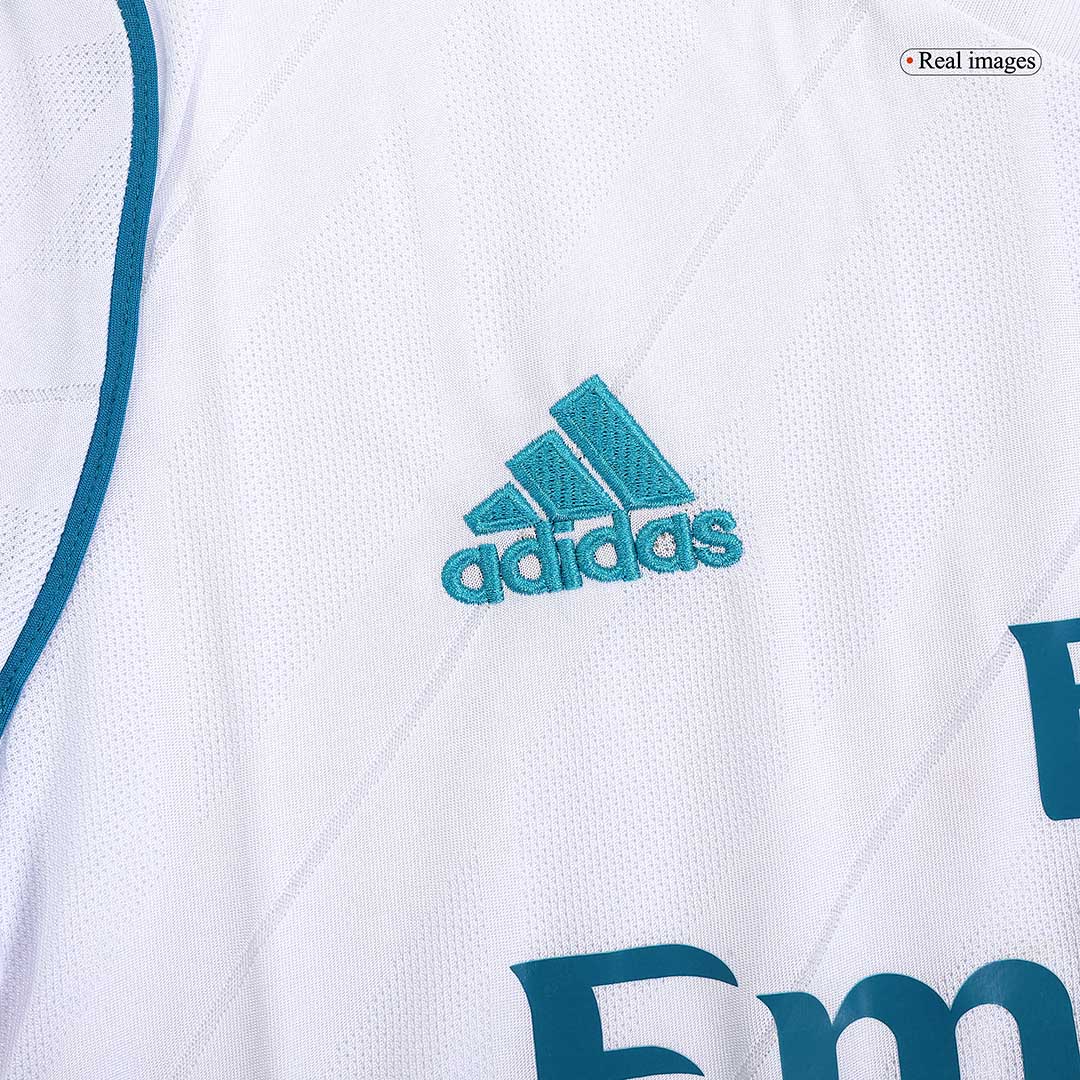 Real Madrid SERGIO RAMOS #4 Heim-Fußballtrikot Retro 2017/18
