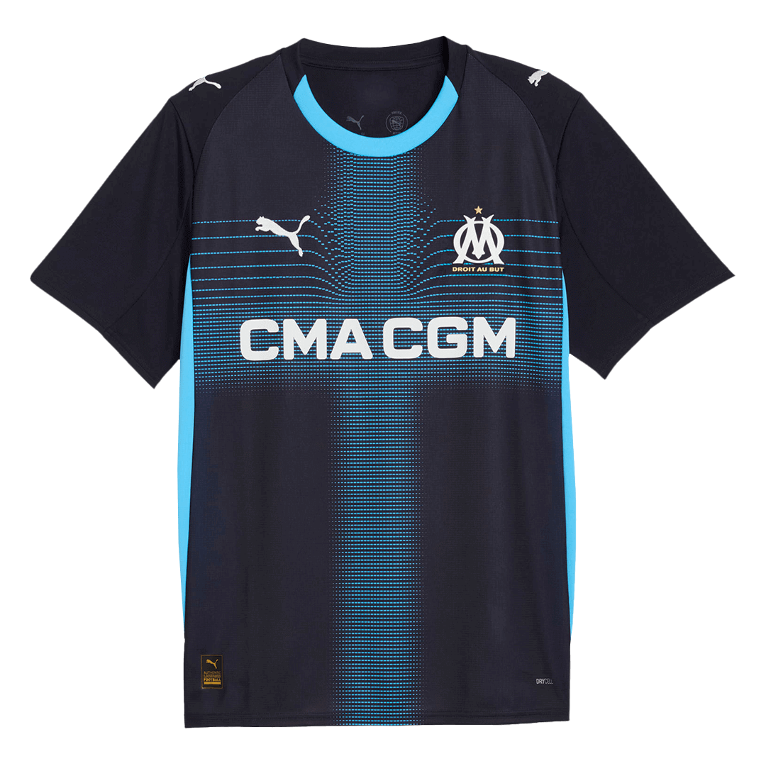 RABIOT #25 Marseille Away Soccer Jersey 25/26 Navy