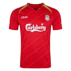 Retro 05/06 Liverpool Home Soccer Jersey Red