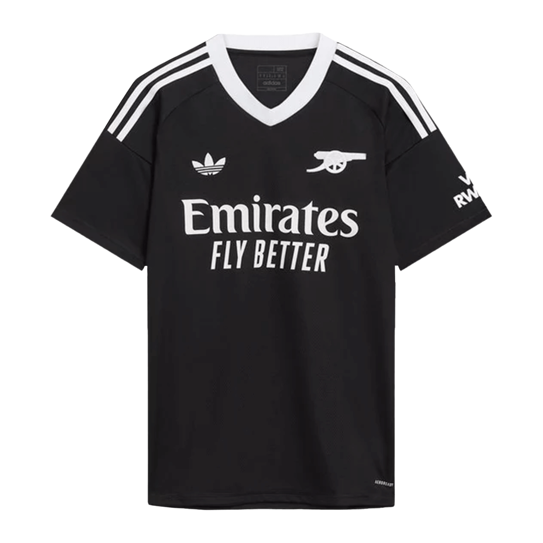 Arsenal Third Away Goalkeeper Soccer Jersey 2024/25 - Black