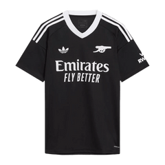 Arsenal Third Away Goalkeeper Soccer Jersey 2024/25 - Black