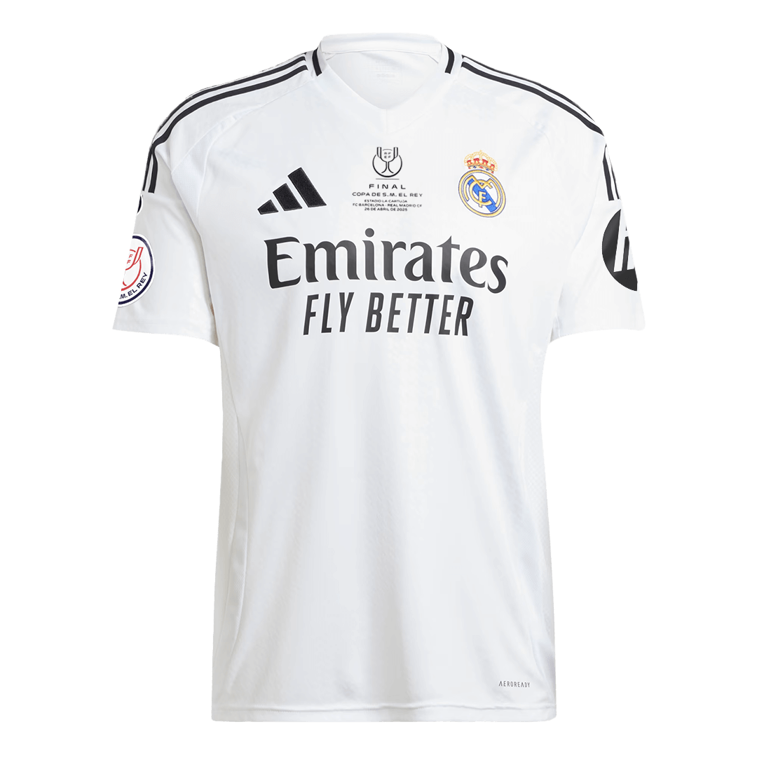 Real Madrid Home Jersey  - Copa del Rey Final