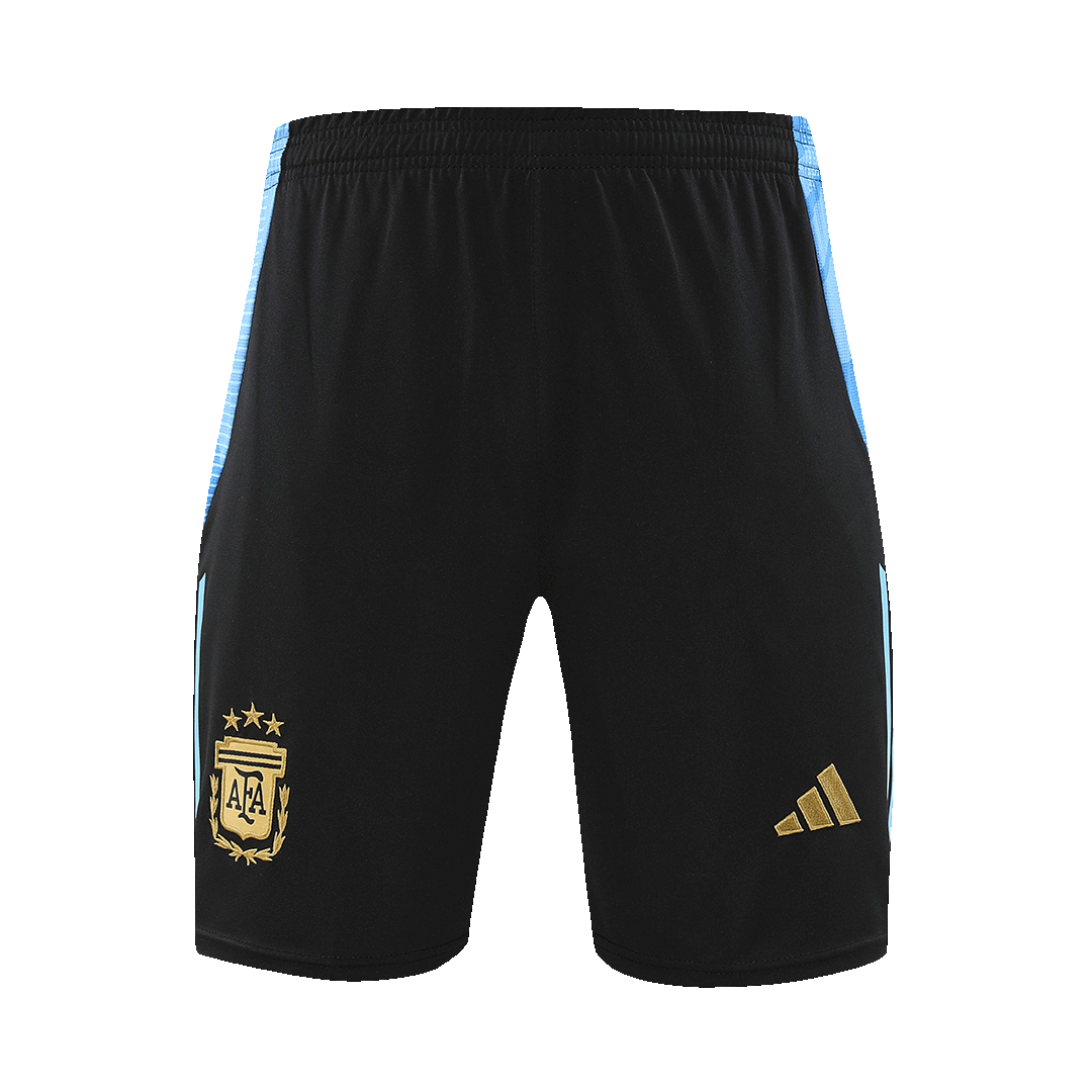 Maillot d'entraînement d'avant-match de l'Argentine pour la Copa America 2024 (maillot et short)