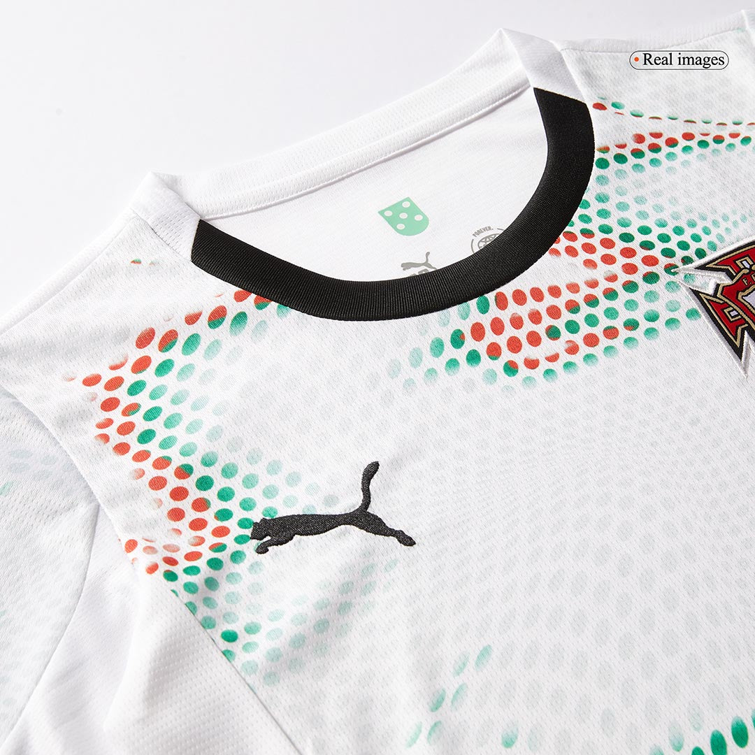Maillot de football extérieur Portugal 2025 pour femme