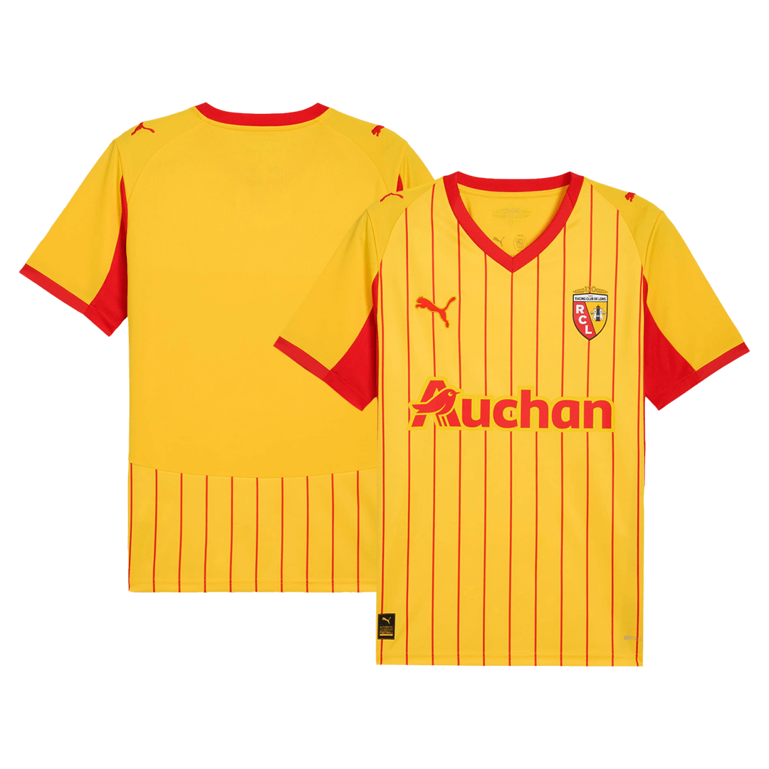 RC Lens Home Soccer Jersey 25/26 Red&Yellow