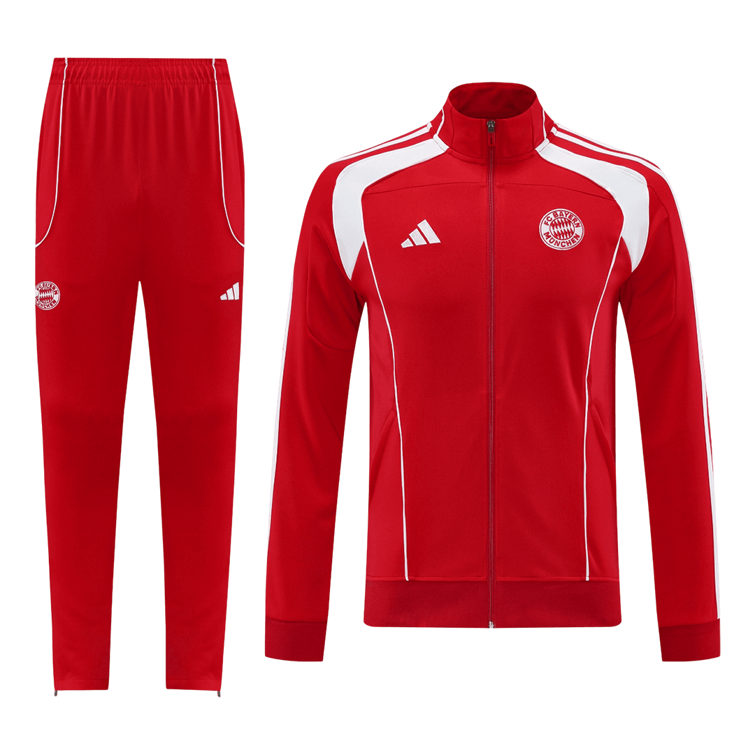 25/26 Bayern Munich Training Jacket Kit(Jacket+Pants) Red