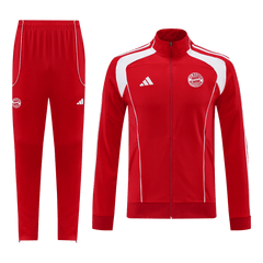 25/26 Bayern Munich Training Jacket Kit(Jacket+Pants) Red