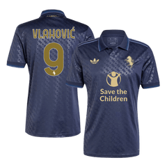 Juventus VLAHOVIĆ #9 Drittes Auswärtstrikot 2024/25 - Save The Children Sponsor