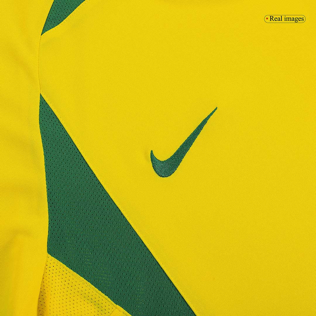 Brazil Home Jersey Retro 2002/03