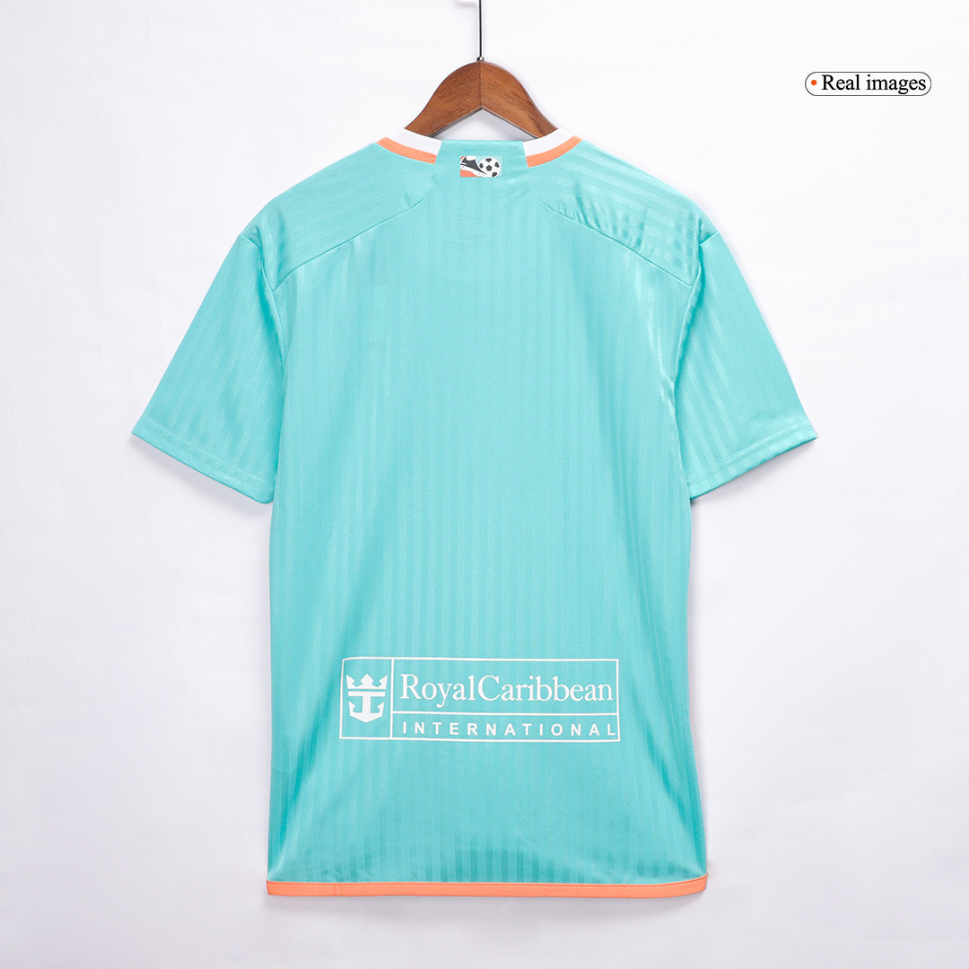 Inter Miami CF Drittes Auswärts-Fußballtrikot-Set 2024 (Trikot + Shorts + Socken)