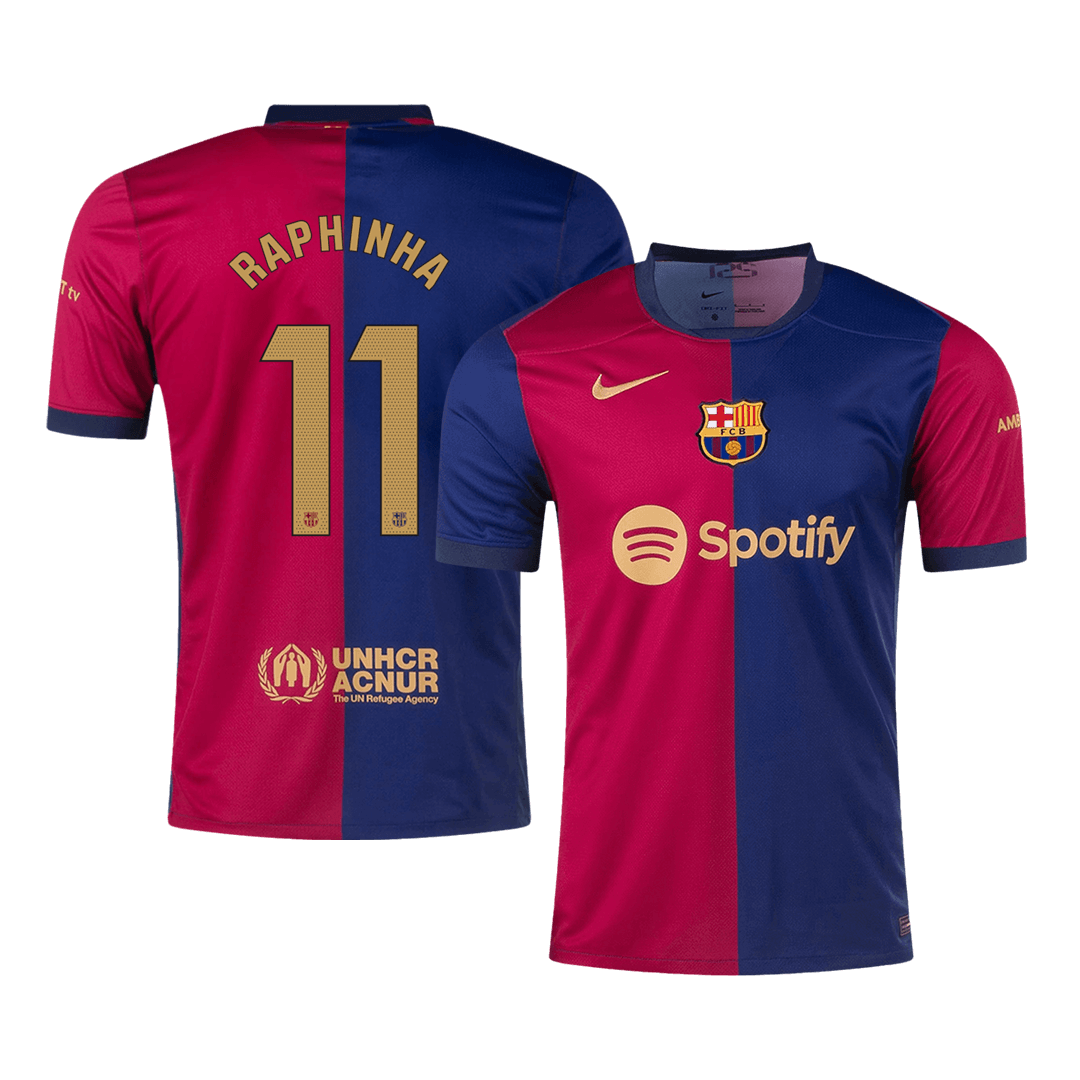 Barcelona RAPHINHA #11 Home Jersey 2024/25