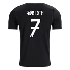 SØRLOTH #7 Norway Away Soccer Jersey World Cup 2026 Black