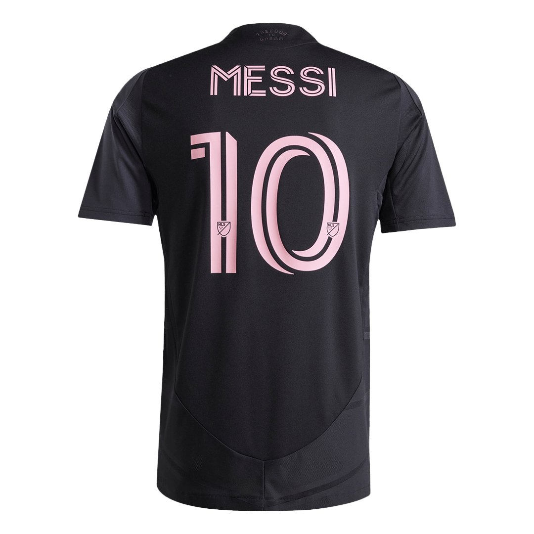 Maillot de football extérieur Inter Miami CF MESSI #10 authentique 2025