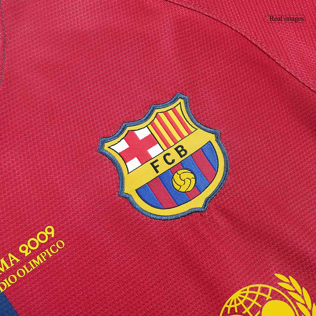 Barcelone A.INIESTA #8 Maillot de football domicile rétro 2008/09