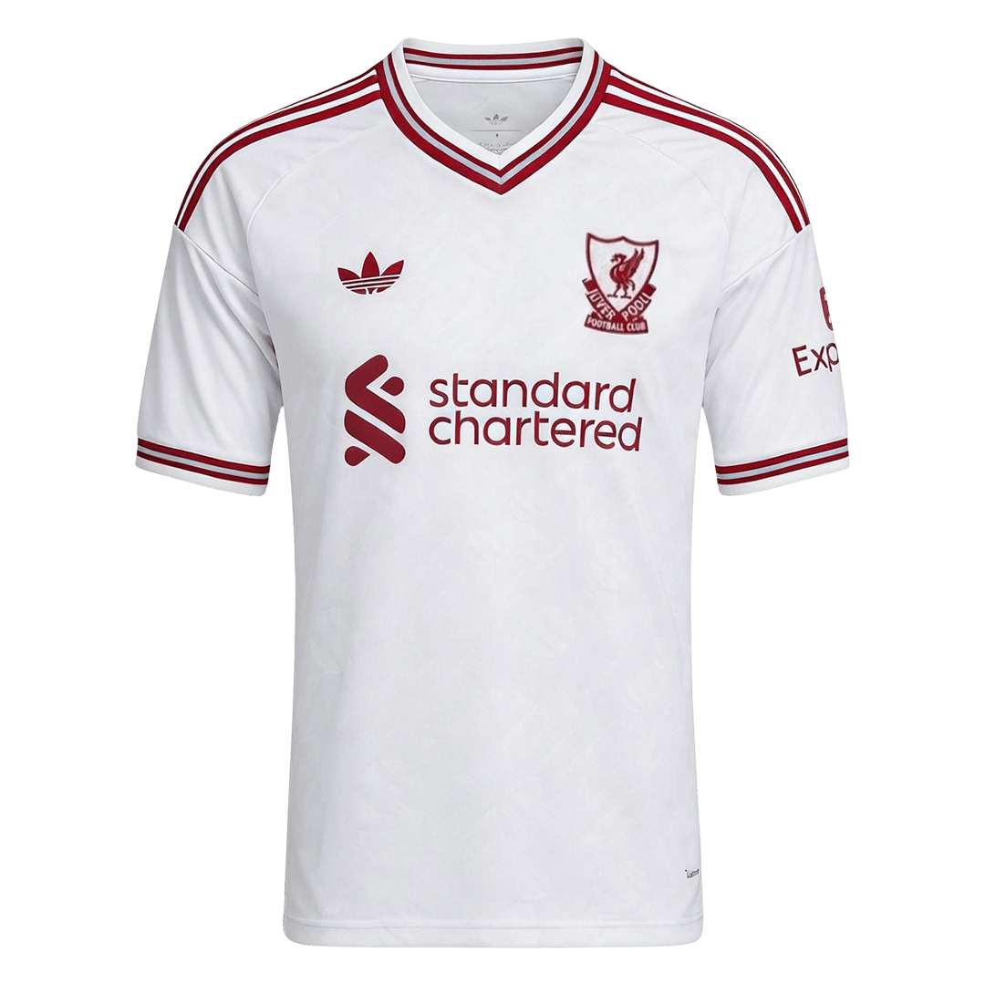 Men 2026/27 Liverpool Away Soccer Jersey White