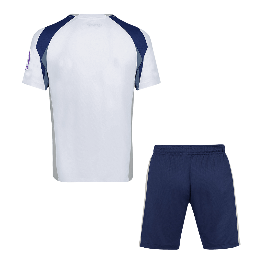Tottenham Hotspur Home Soccer Jersey Kit(Jersey+Shorts) 2025/26 White