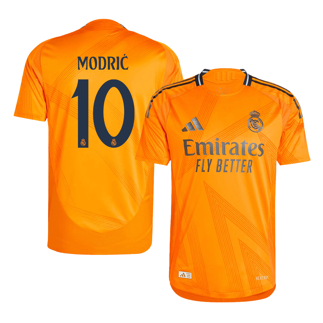 Real Madrid MODRIĆ #10 Away Soccer Jersey Authentic 2024/25