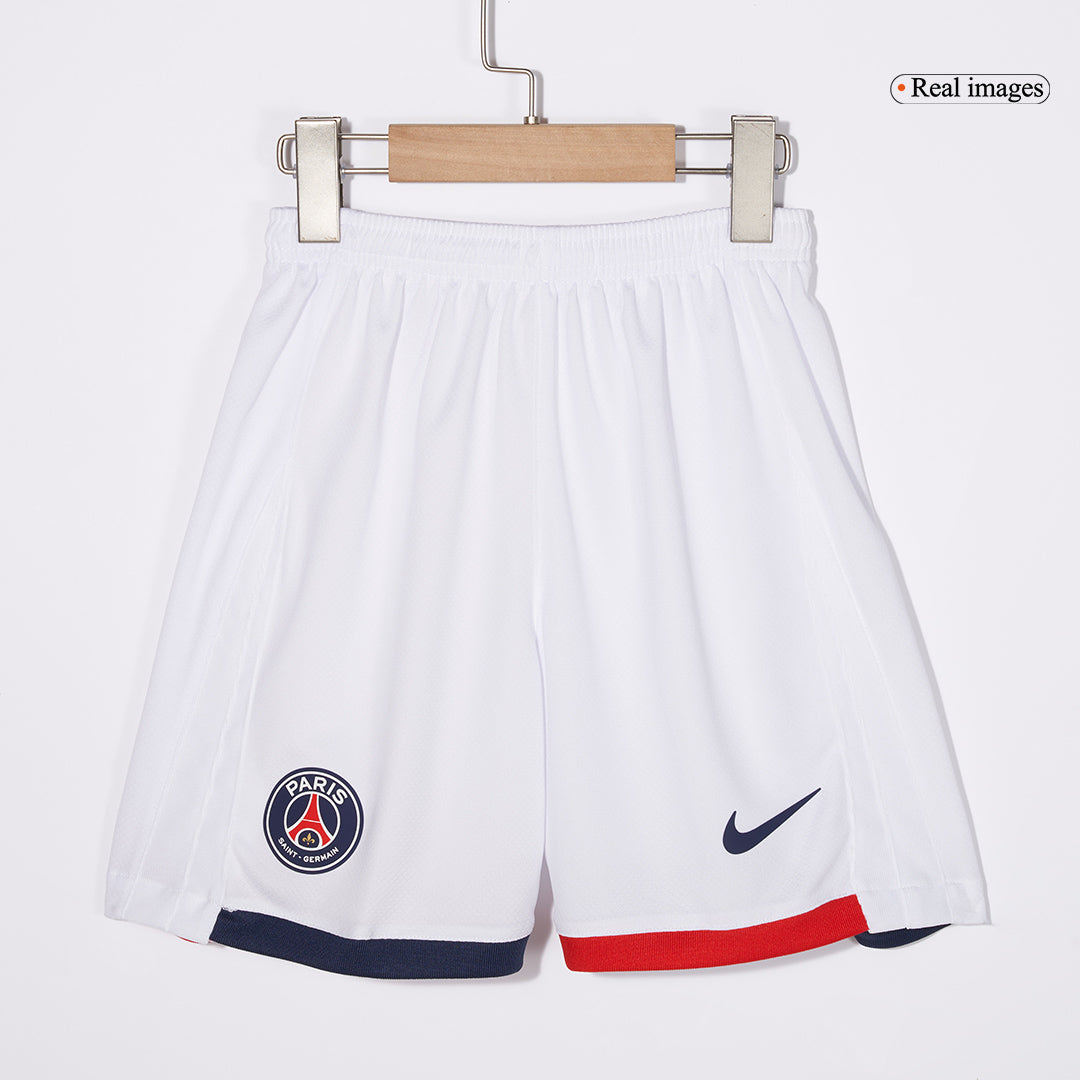 Maillot extérieur PSG 2024/25 pour enfant (maillot, short, chaussettes)