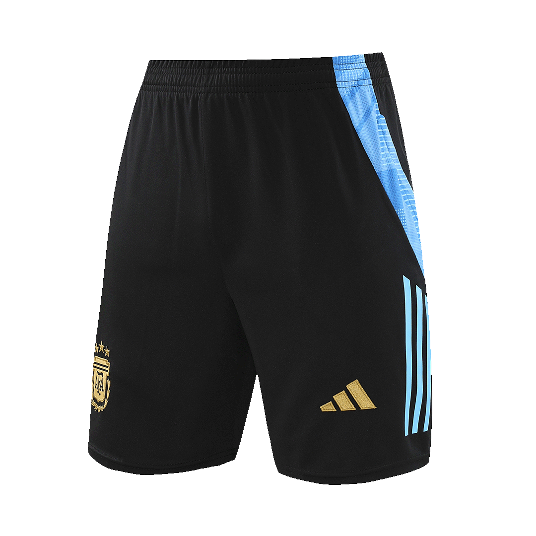 Maillot d'entraînement d'avant-match de l'Argentine pour la Copa America 2024 (maillot et short)