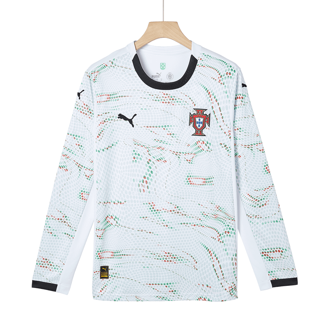Maillot de football extérieur à manches longues du Portugal 2025