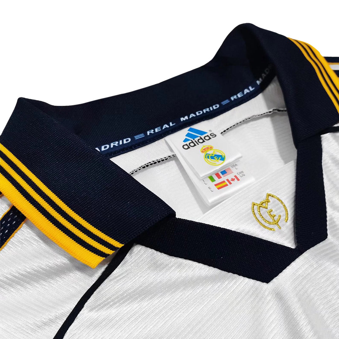 Real Madrid Home Jersey Retro 1998/00