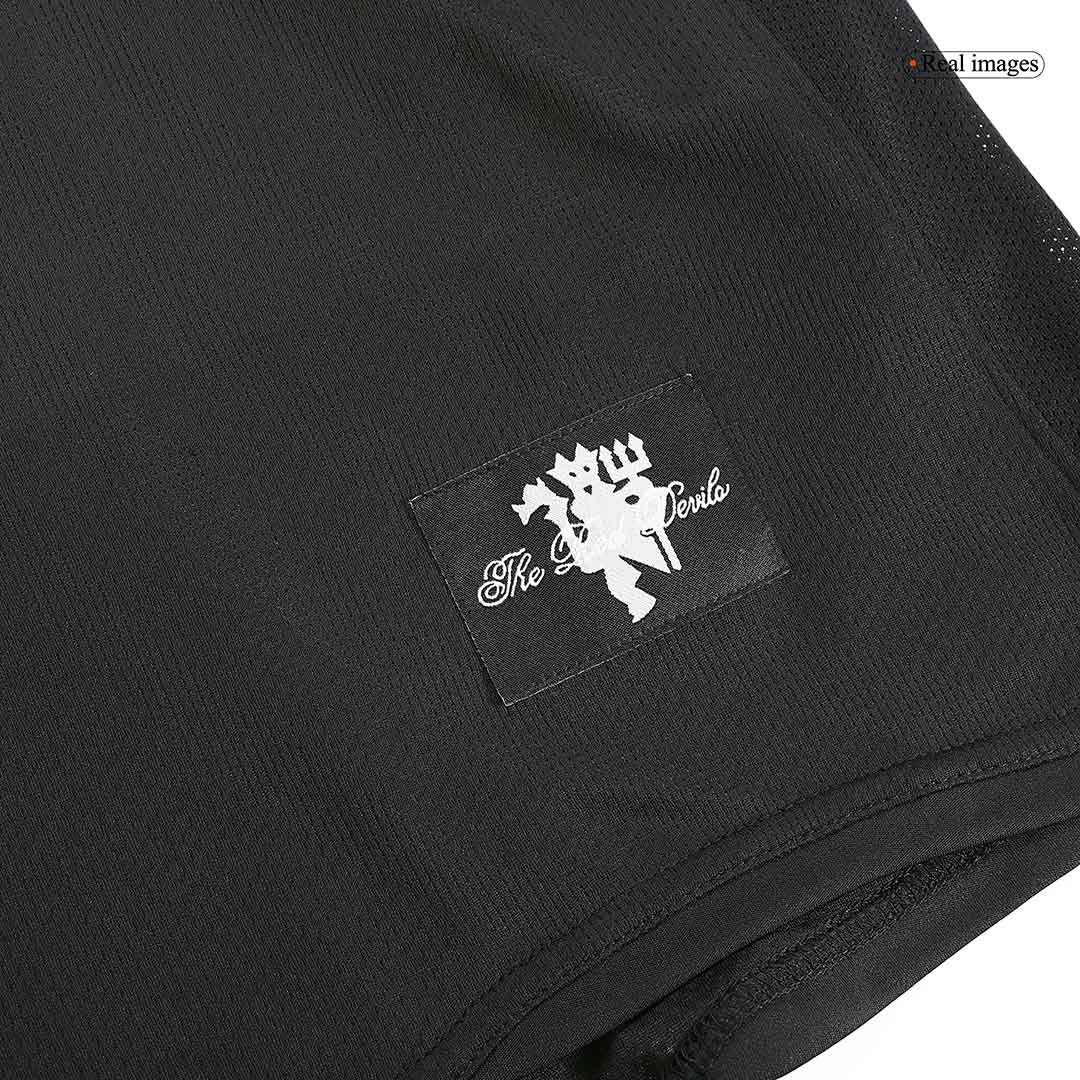 Maillot de football extérieur rétro Manchester United Scholes #18 2007/08 - Manches longues