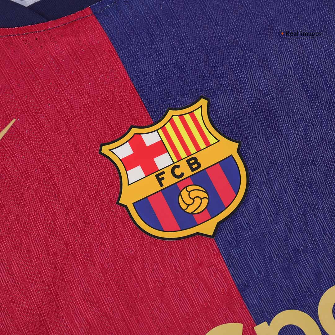 Barcelona RAPHINHA #11 Home Soccer Jersey Authentic 2024/25 - UCL Edition