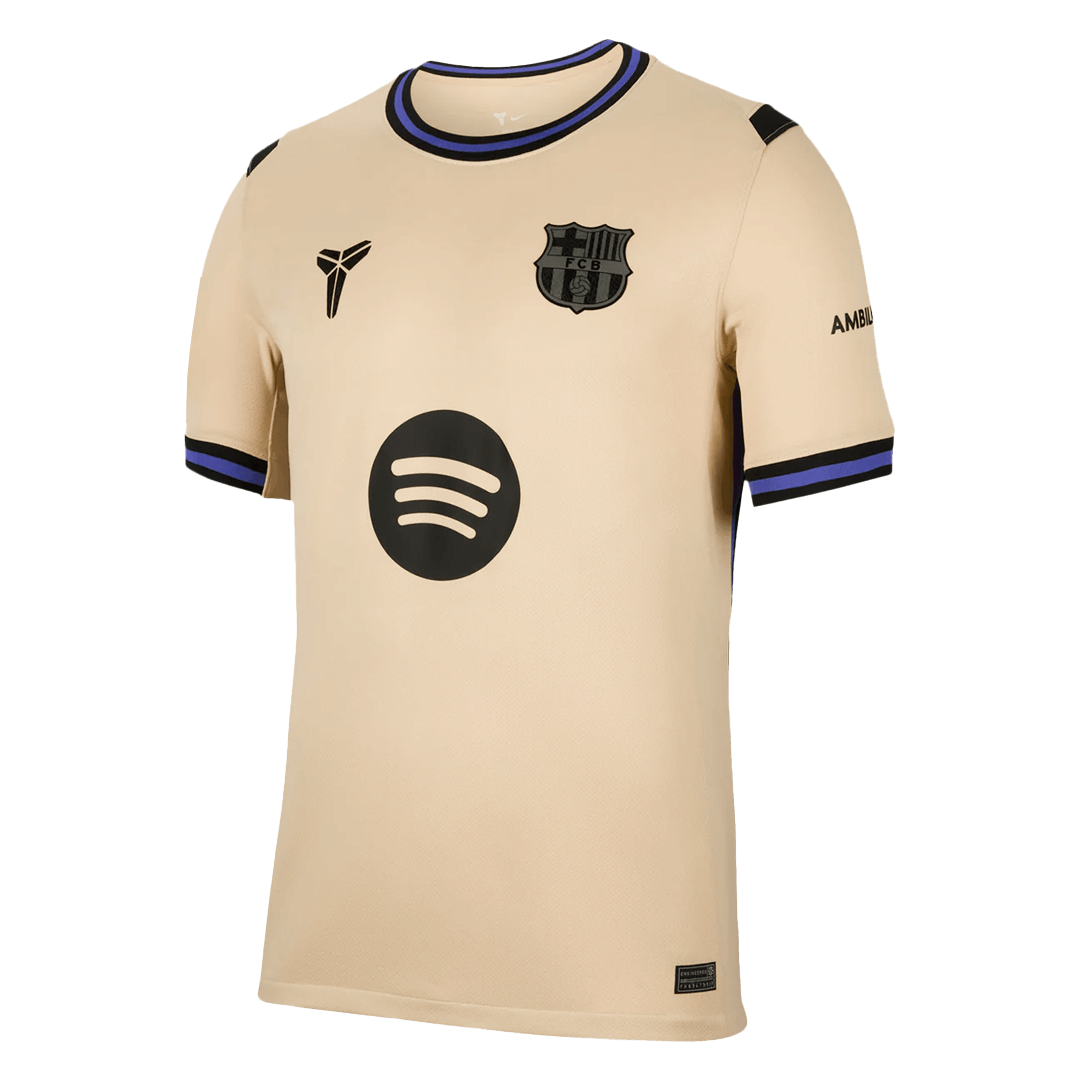 ROONY  #19 Barcelona Away Soccer Jersey 2025/26 Yellow - UCL